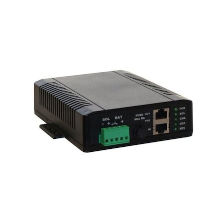 Tycon Systems PWM Solar Chrg, 12V 8A, 24V 30W Pasv PoE TP-SCPOE-1224